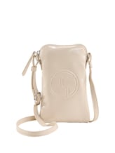 Ausgewählt, TTROSABEL Smartphone Tasche in Lack-Optik von Tom Tailor, beige