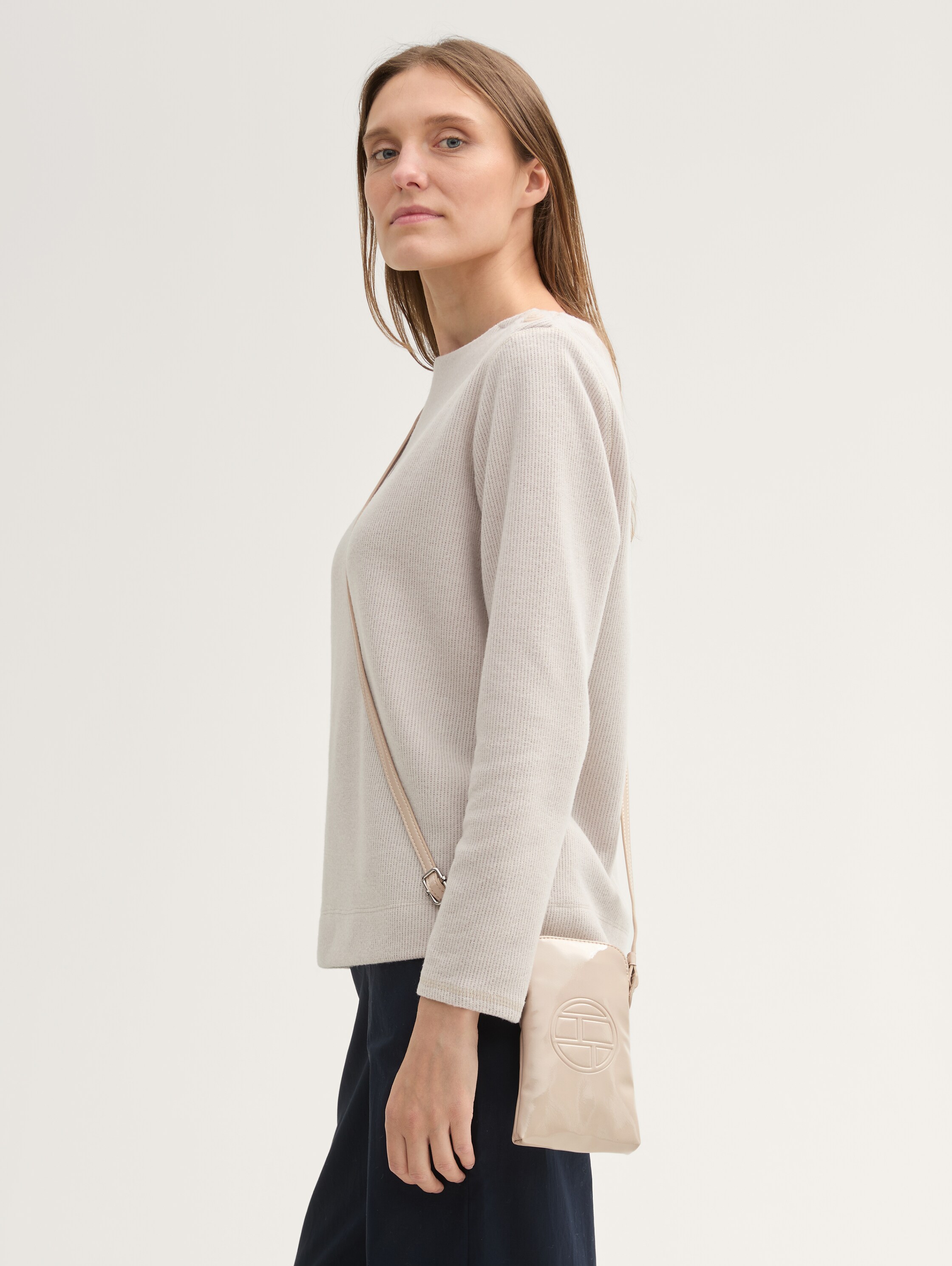 TTROSABEL Smartphone Tasche in Lack-Optik - off_white_off_white - 