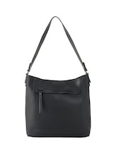 Ausgewählt, TTLAREA M Schultertasche aus Lederimitat von Tom Tailor, schwarz