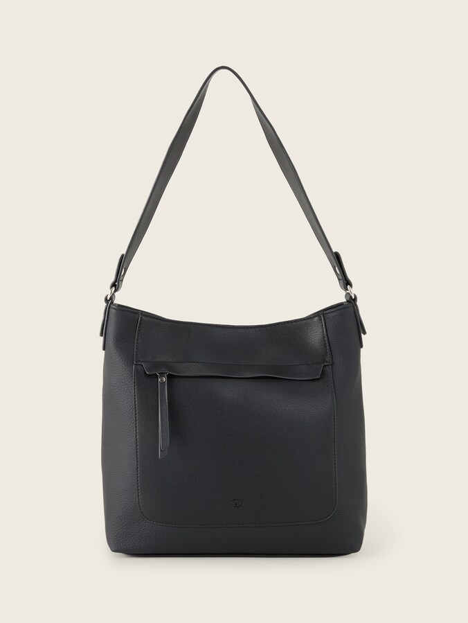 TTLAREA M faux leather shoulder bag by Women, schwarz / black