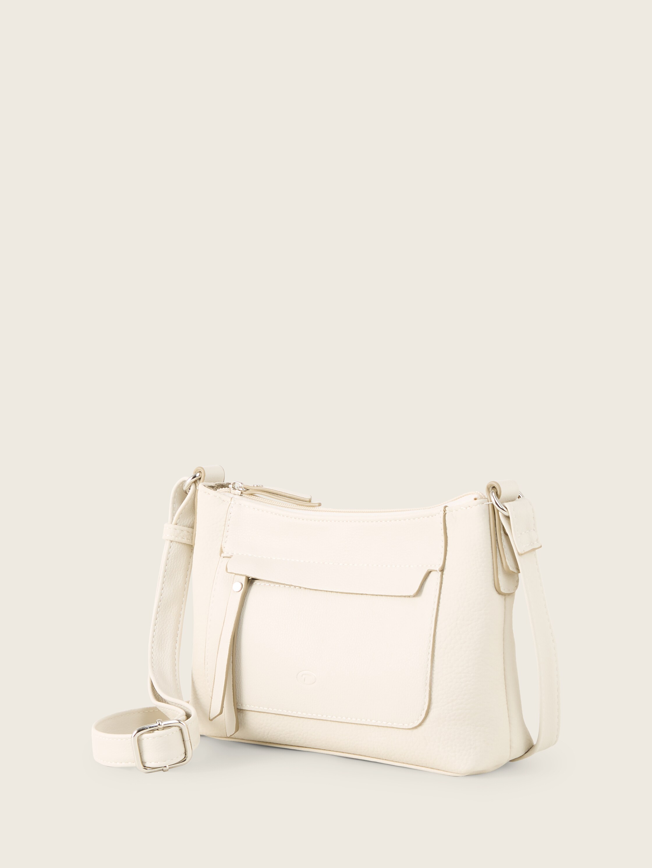 TTLAREA S Umhängetasche mit Material-Mix - off_white_off_white - 