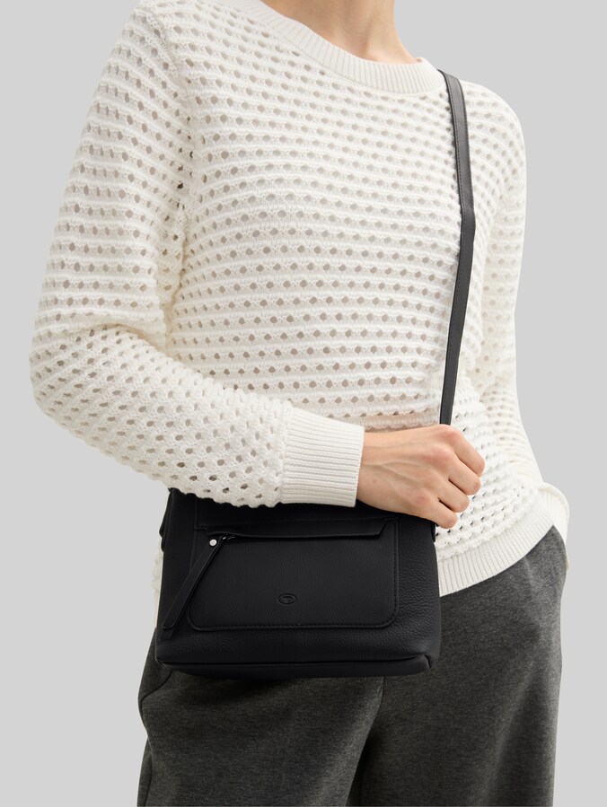 TTLAREA S Umhängetasche mit Material-Mix von Women, schwarz / black