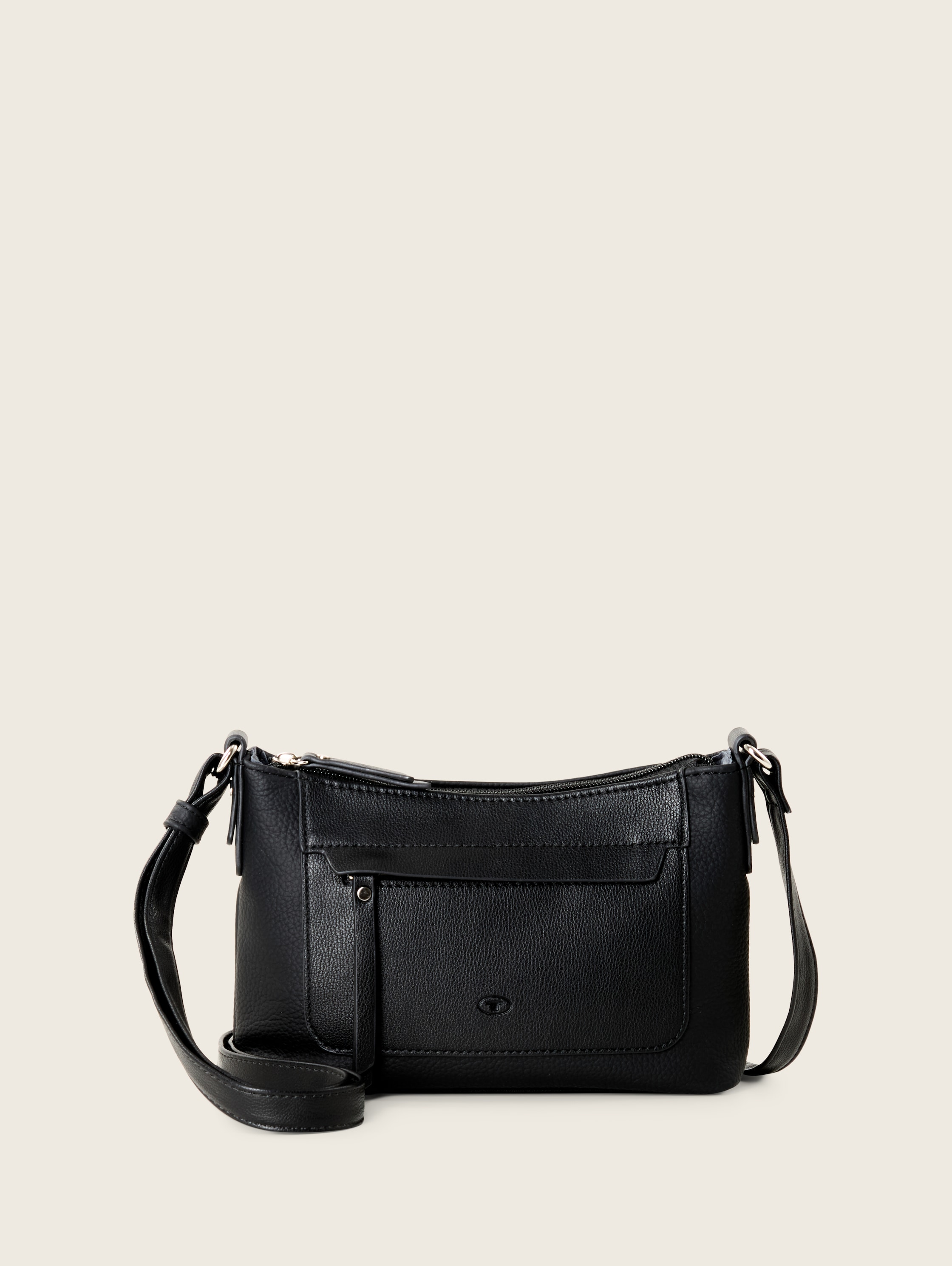 TTLAREA S Umhängetasche mit Material-Mix - schwarz_black - 