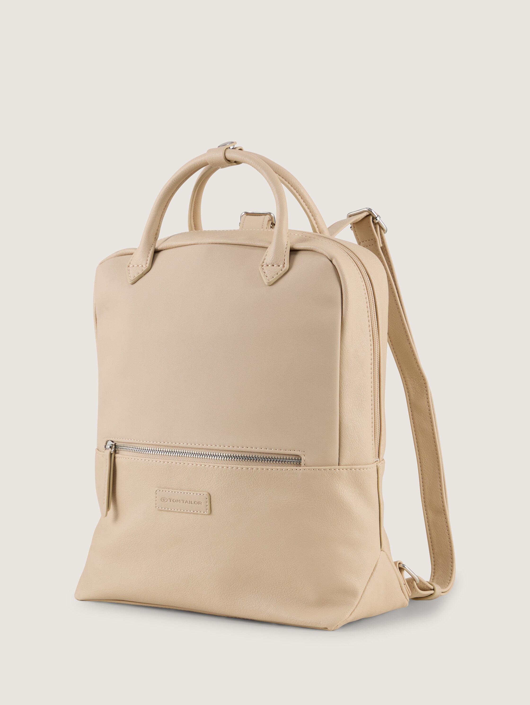TTGIA L Rucksack aus Lederimitat - beige_beige - 
