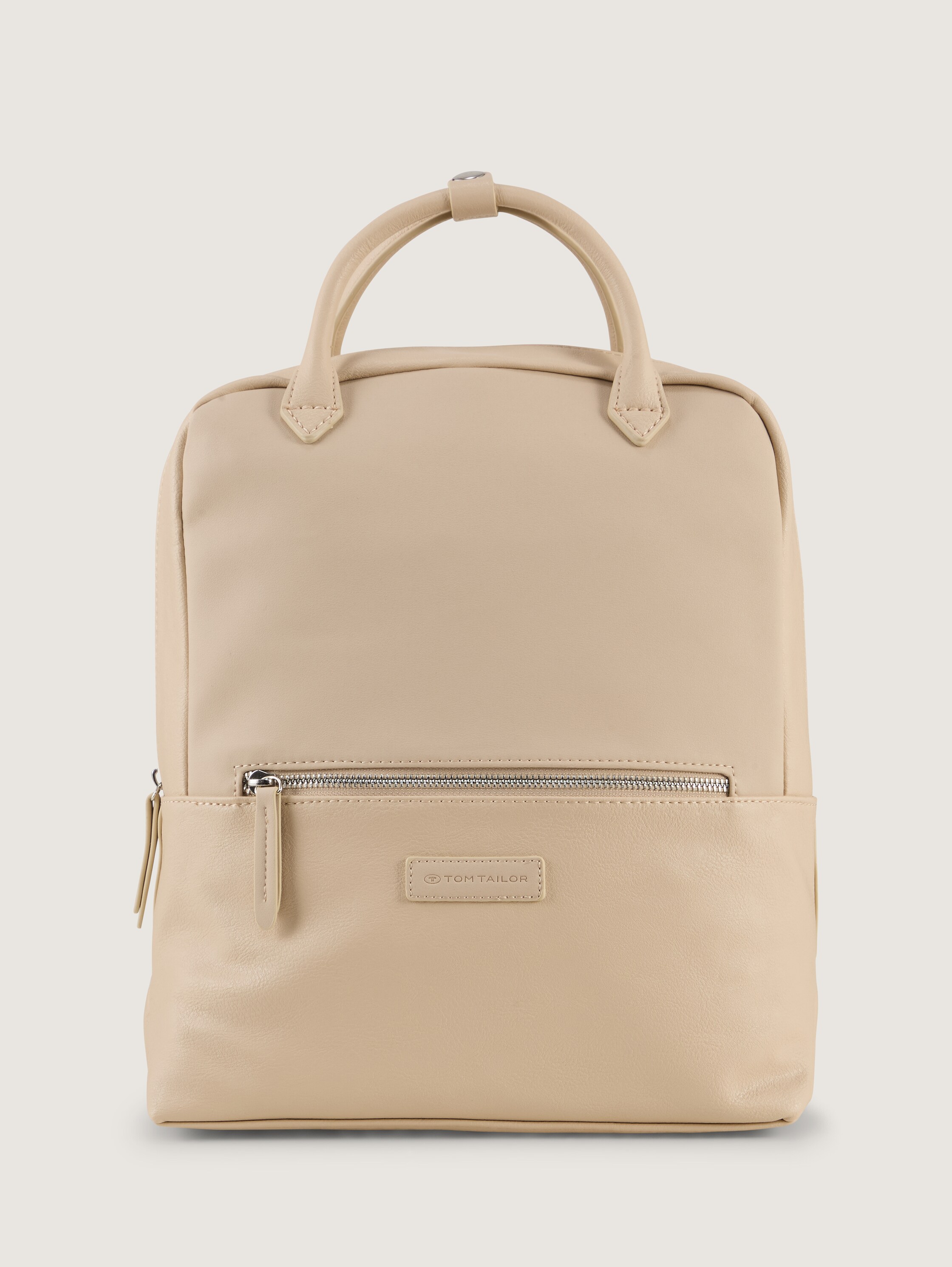 TTGIA L Rucksack aus Lederimitat - beige_beige - 