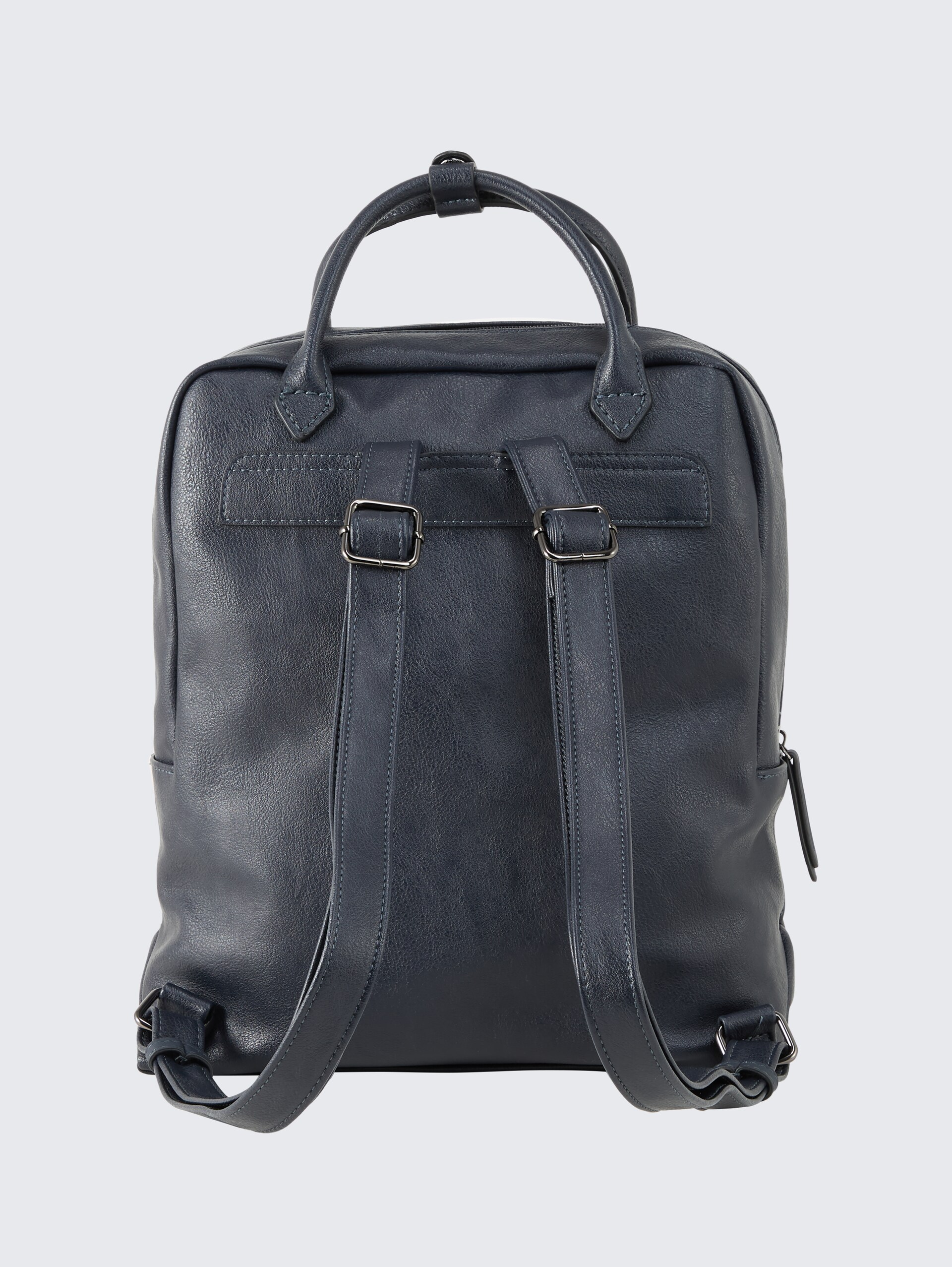 TTGIA L Rucksack aus Lederimitat - dark blue - Produkt-Rückansicht