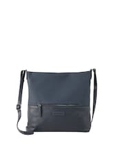 Nicht ausgewählt, TTGIA M Beuteltasche aus Lederimitat von , blau