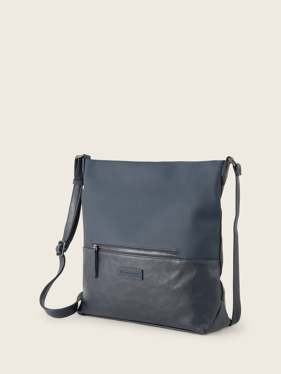 TTGIA M Beuteltasche aus Lederimitat - dark blue - seitliche Produkt-Ansicht 