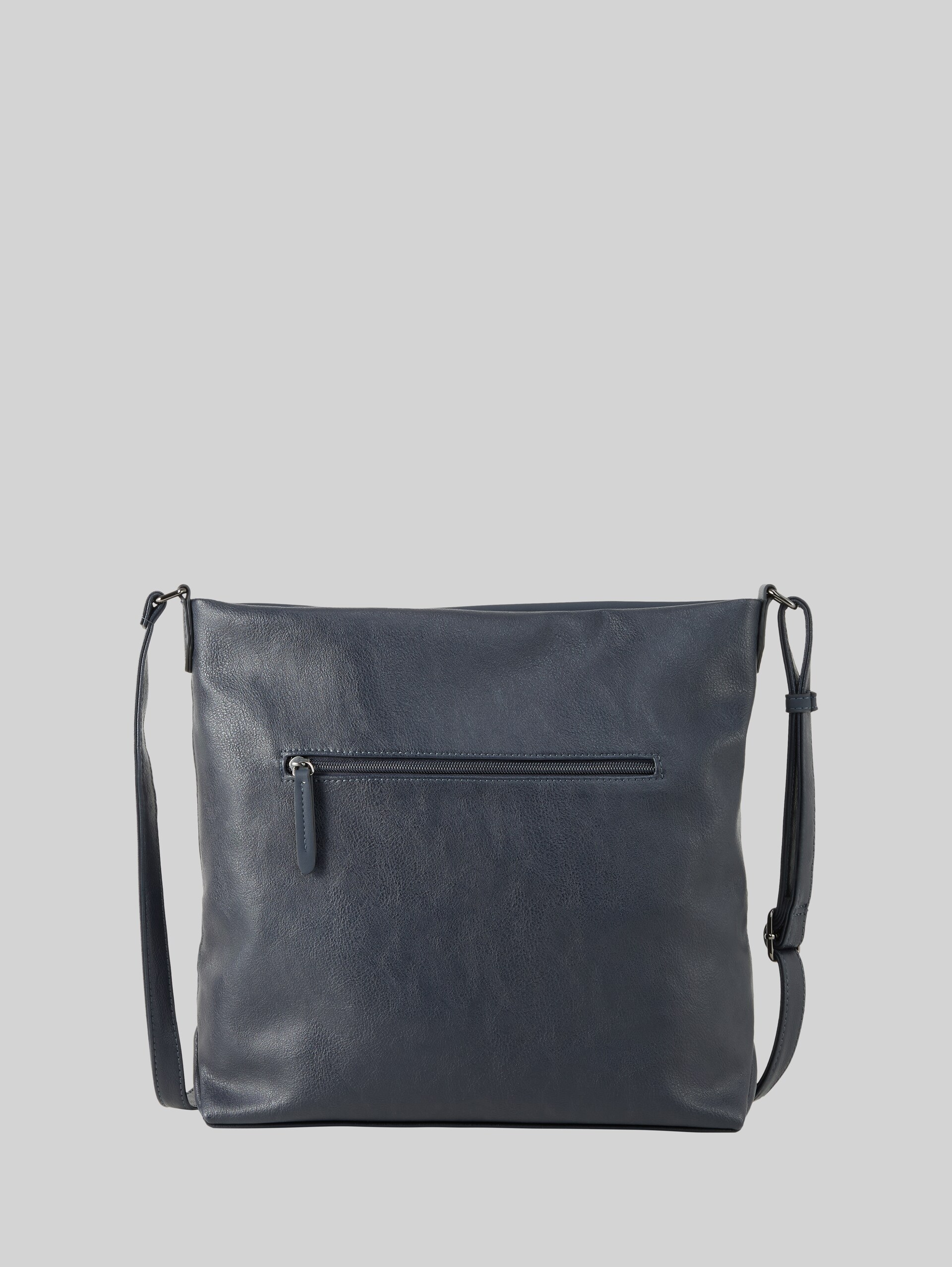 TTGIA M Faux leather pouch bag - dark blue - Product rear view
