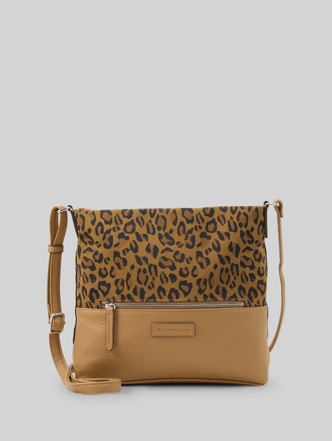 TTGIA M faux leather shoulder bag by Women, leo brown