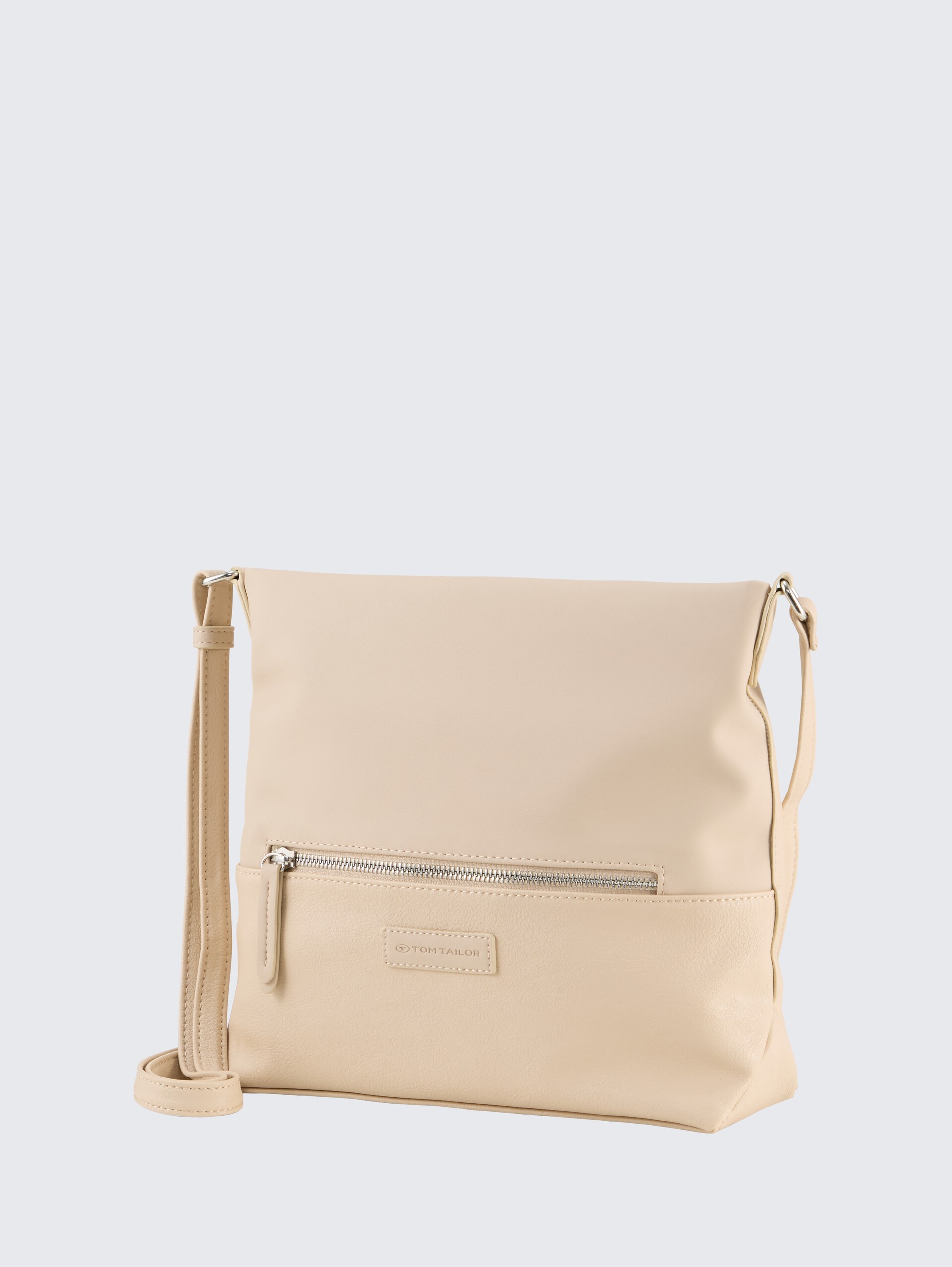 TTGIA M Umhängetasche aus Lederimitat - beige / beige - seitliche Produkt-Ansicht 