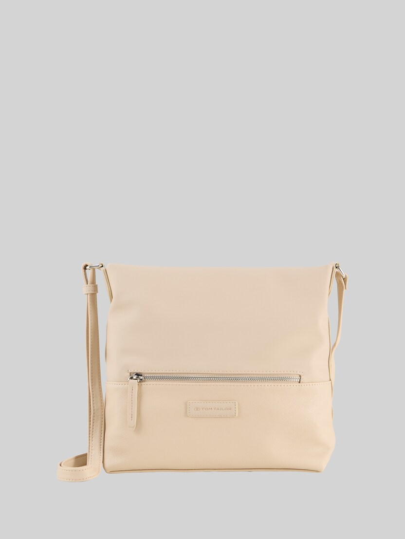 TTGIA M faux leather shoulder bag by Women, beige / beige