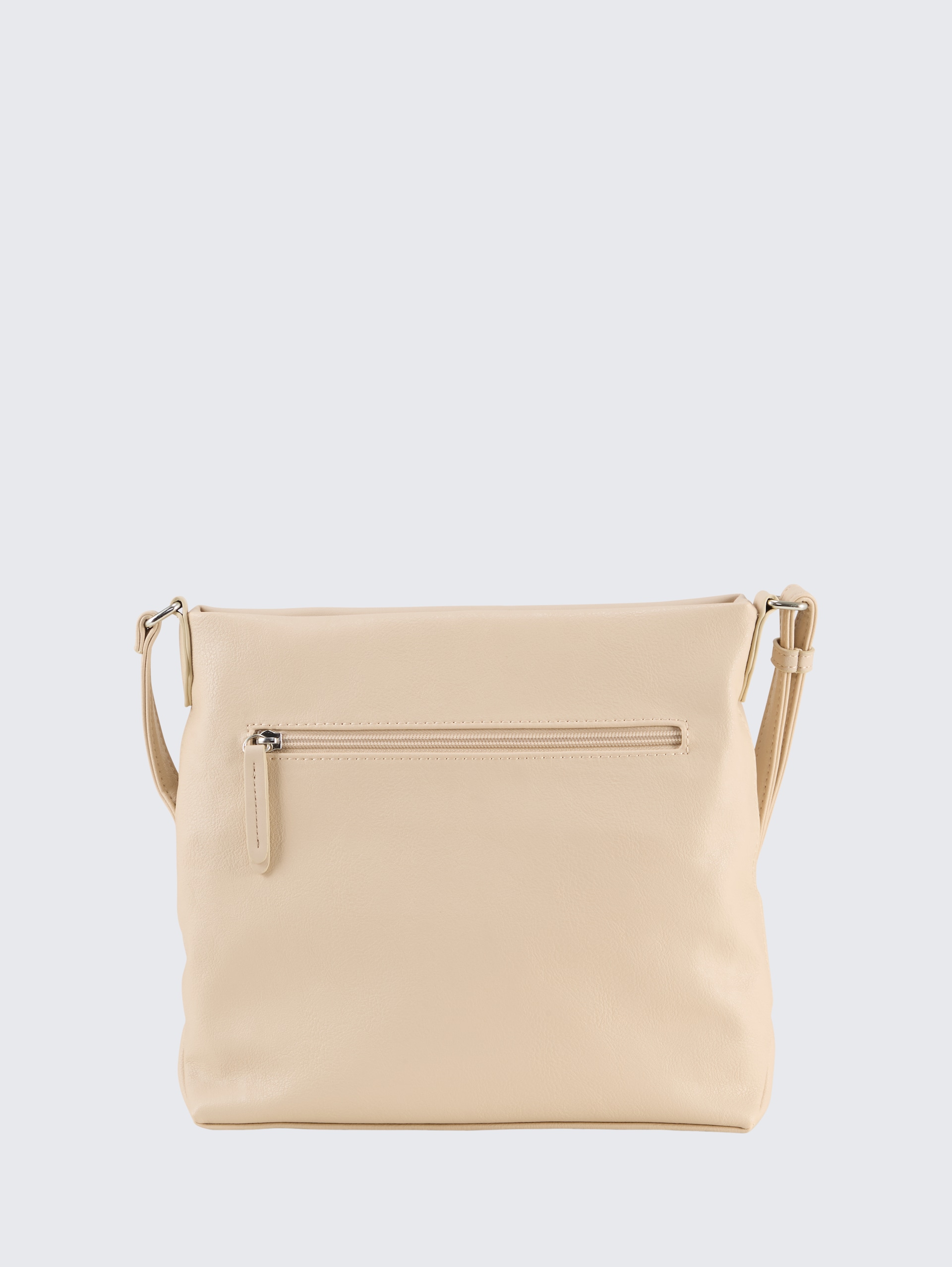 TTGIA M Umhängetasche aus Lederimitat - beige / beige - Produkt-Rückansicht