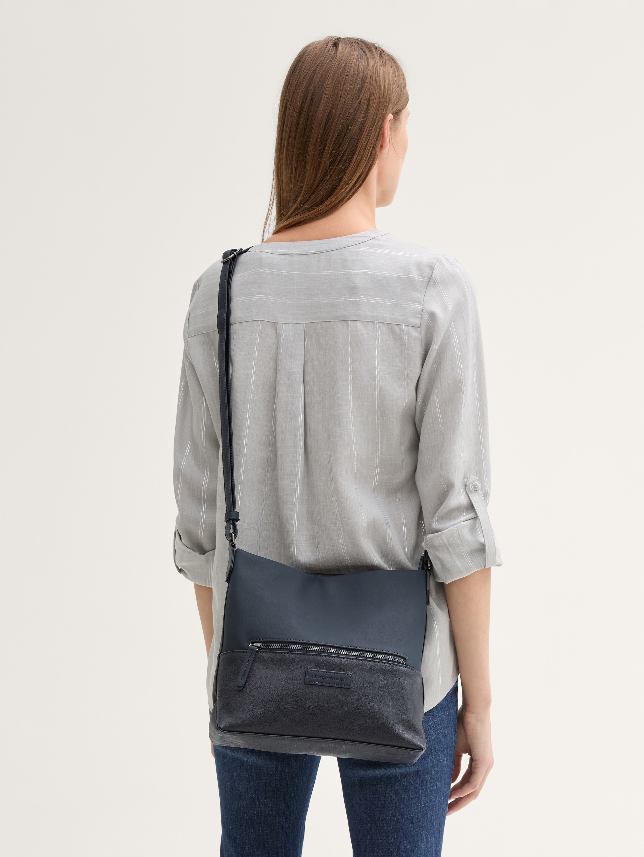 TTGIA M schoudertas van kunstleer - dark_blue_1 - 