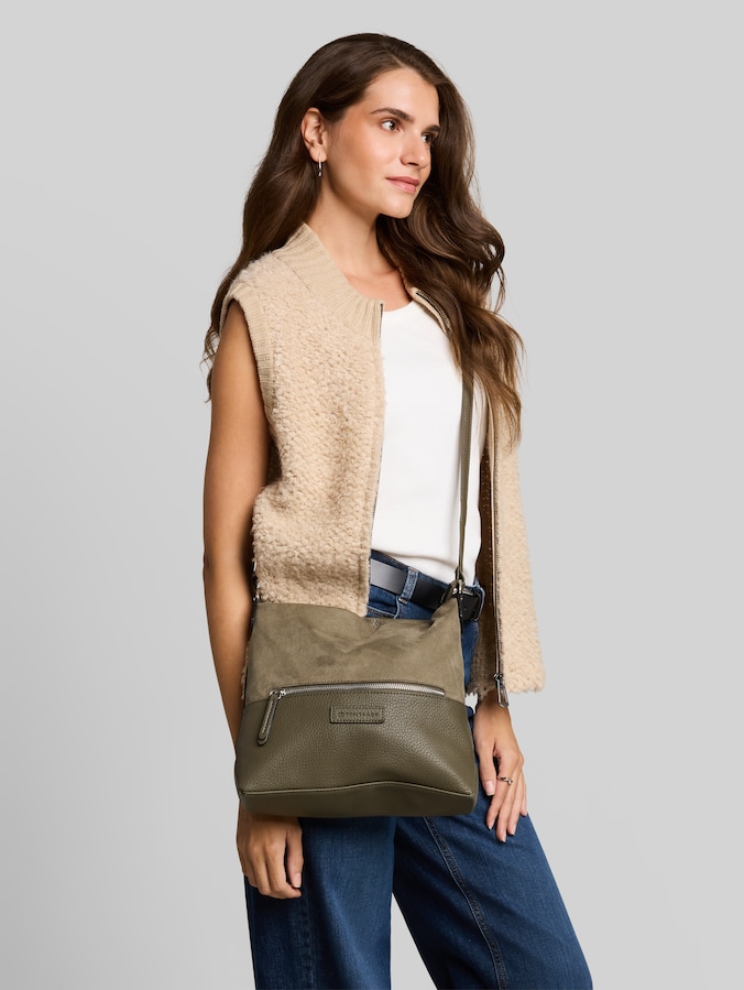 TTGIA M Sac à bandoulière en simili cuir par Women, mixed khaki