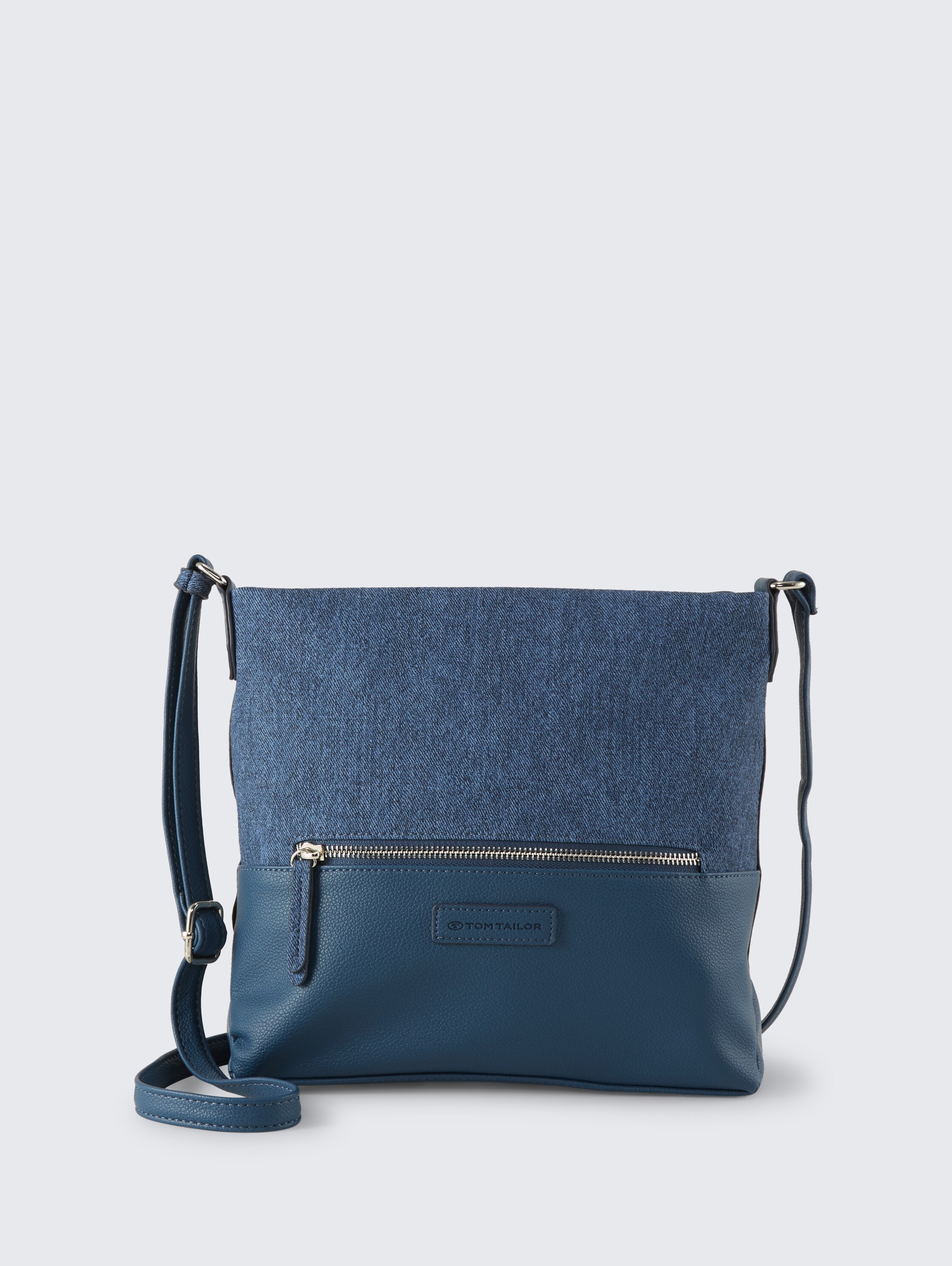 TTGIA M Umhängetasche aus Lederimitat - mixed_denim_blue - 