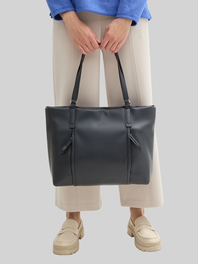 TTBECA L Shopper mit Reißverschluss-Details von Women, dark blue