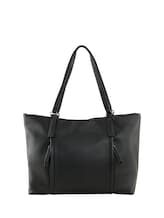 Not Selected, TTBECA L shopper with zip details by , black