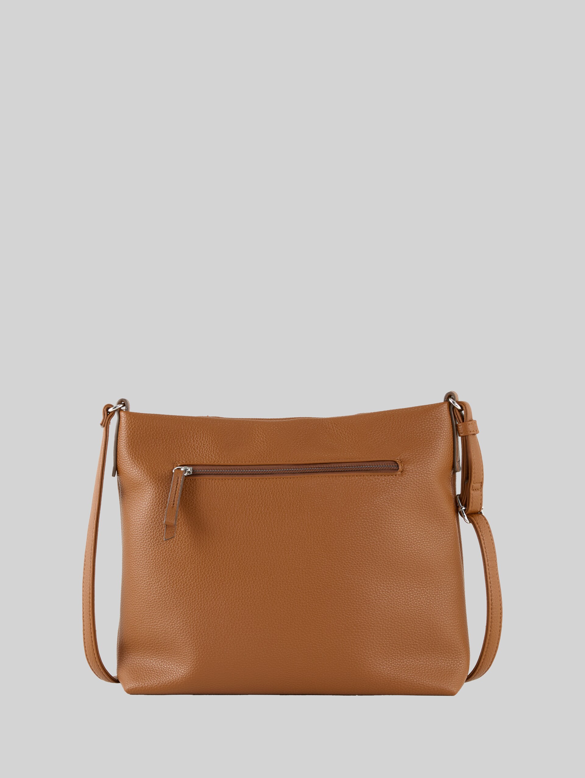 TTBECA M Pouch bag with zip details - cognac / brandy - Product rear view