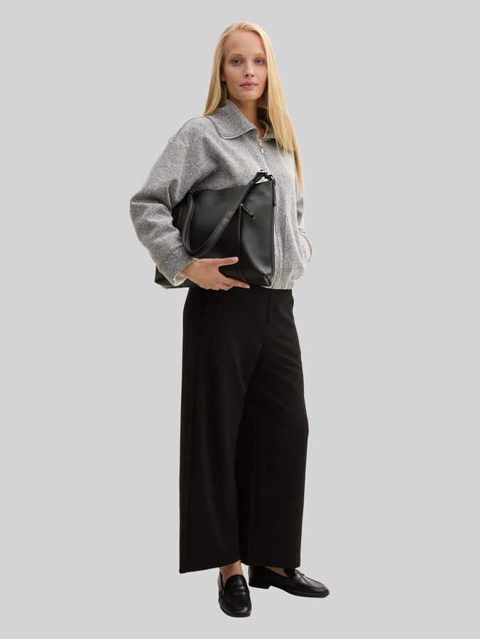 TTBECA M Beuteltasche mit Reißverschluss-Details von Women, schwarz / black