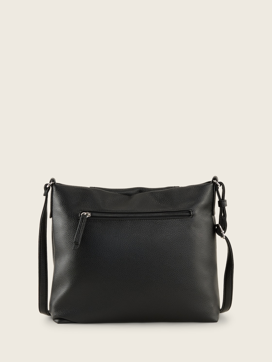 TTBECA M Beuteltasche mit Reißverschluss-Details - schwarz / black - Produkt-Rückansicht