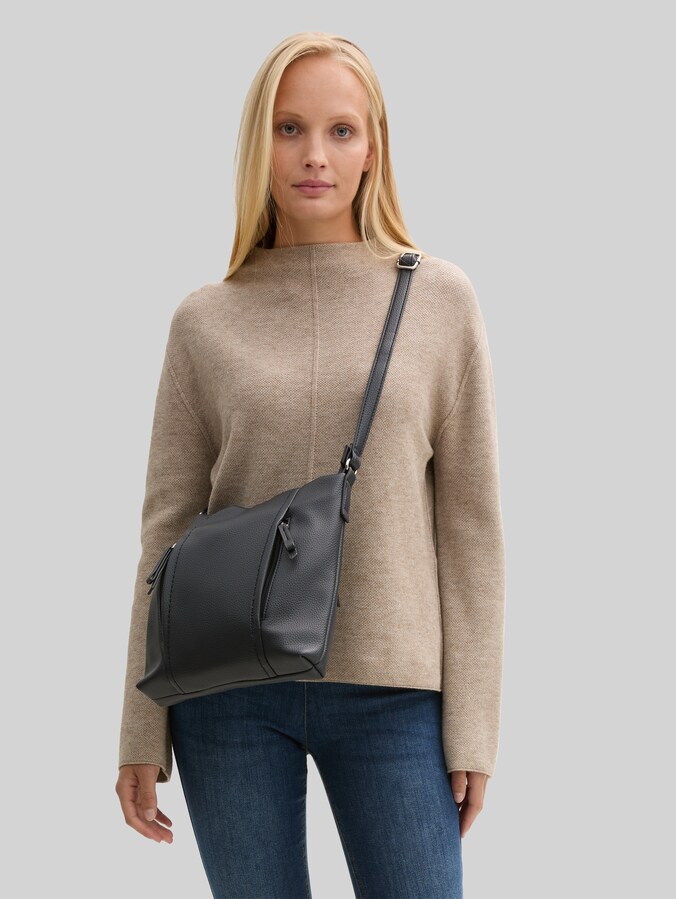 TTBECA M Umhängetasche mit Reißverschluss-Details von Women, dark blue