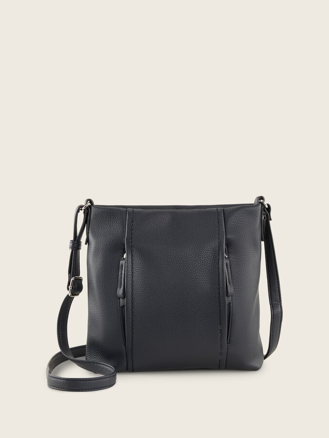 TTBECA M schoudertas met ritsdetails door Women, dark blue