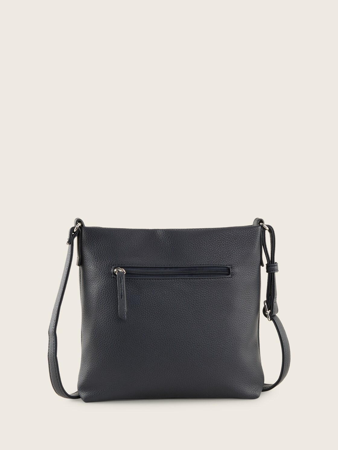 TTBECA M Umhängetasche mit Reißverschluss-Details - dark blue - Produkt-Rückansicht