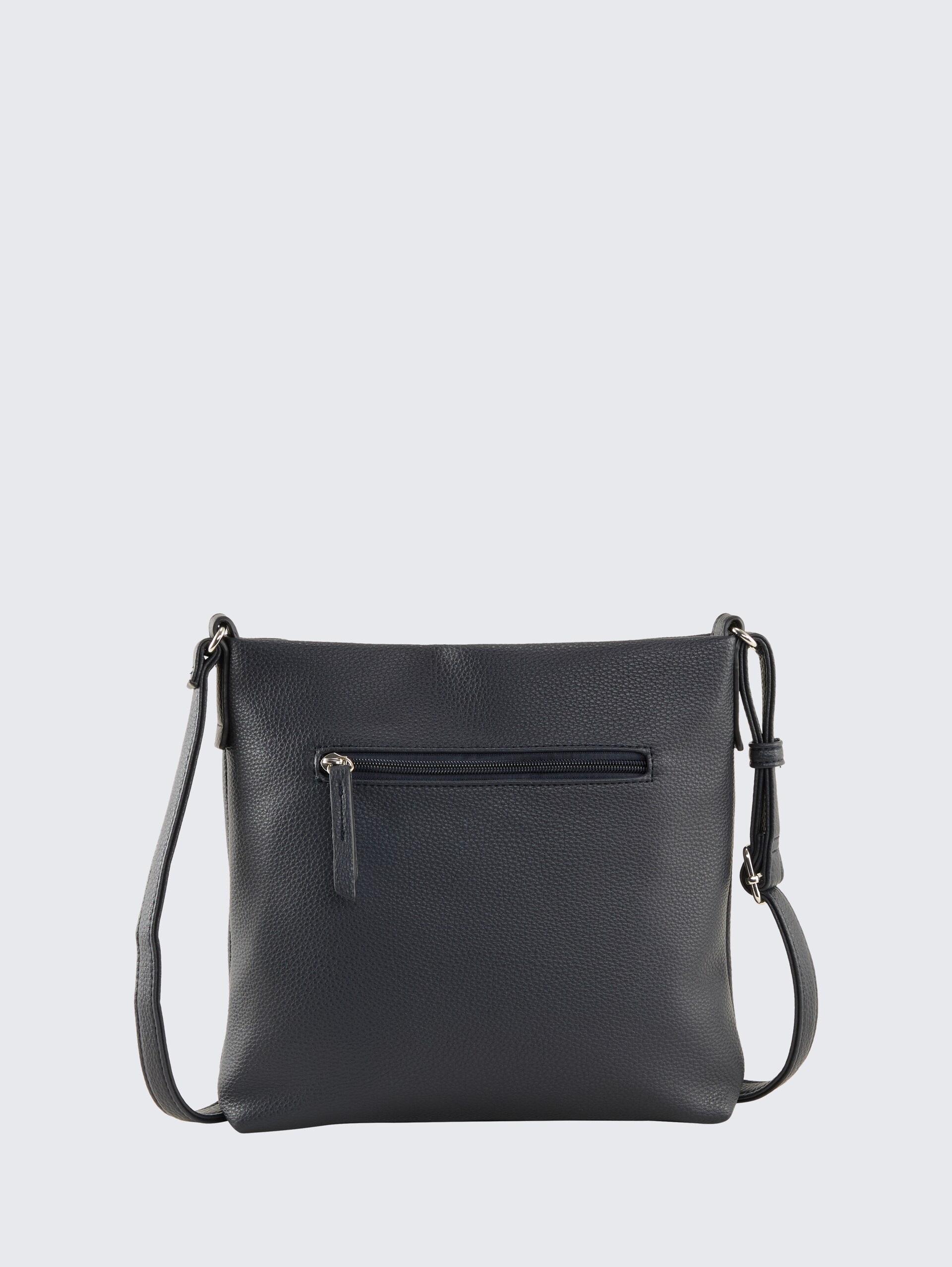 TTBECA M Umhängetasche mit Reißverschluss-Details - dark blue - Produkt-Rückansicht