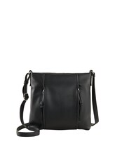 Ausgewählt, TTBECA M Umhängetasche mit Reißverschluss-Details von Tom Tailor, schwarz