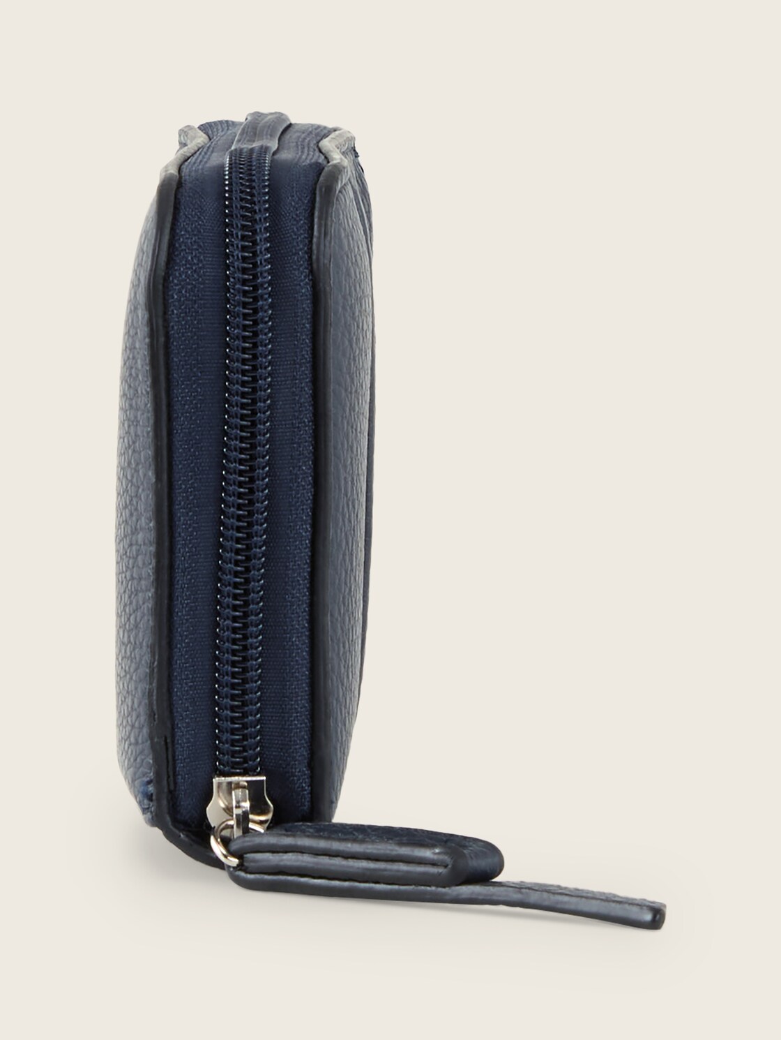 TTBECA Portemonnaie mit Ziernähten - dark blue