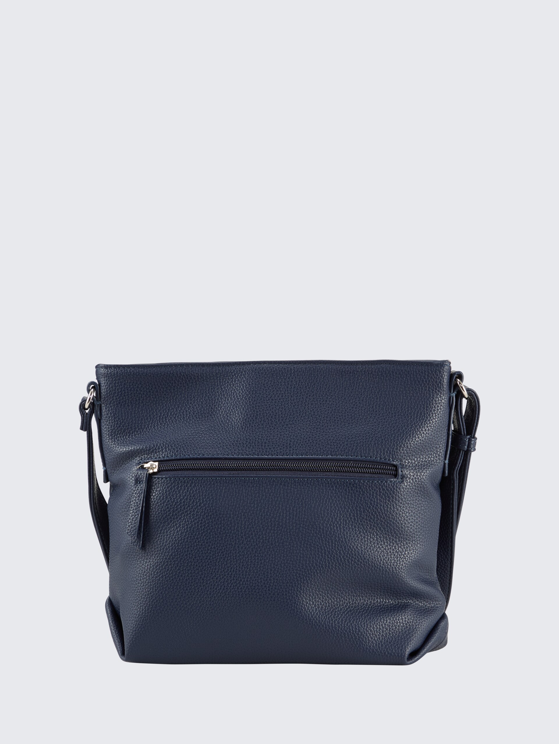 TTNICOLINA M Umhängetasche mit Material-Mix - dark blue - Produkt-Rückansicht