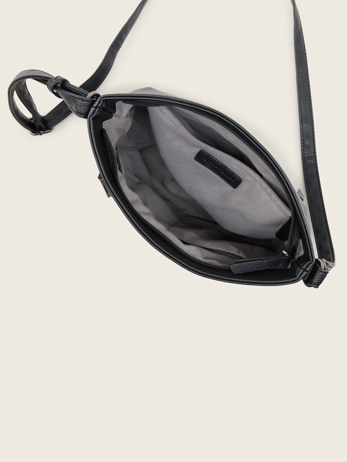 TTNICOLINA M shoulder bag with material mix - mixed black - side product view 