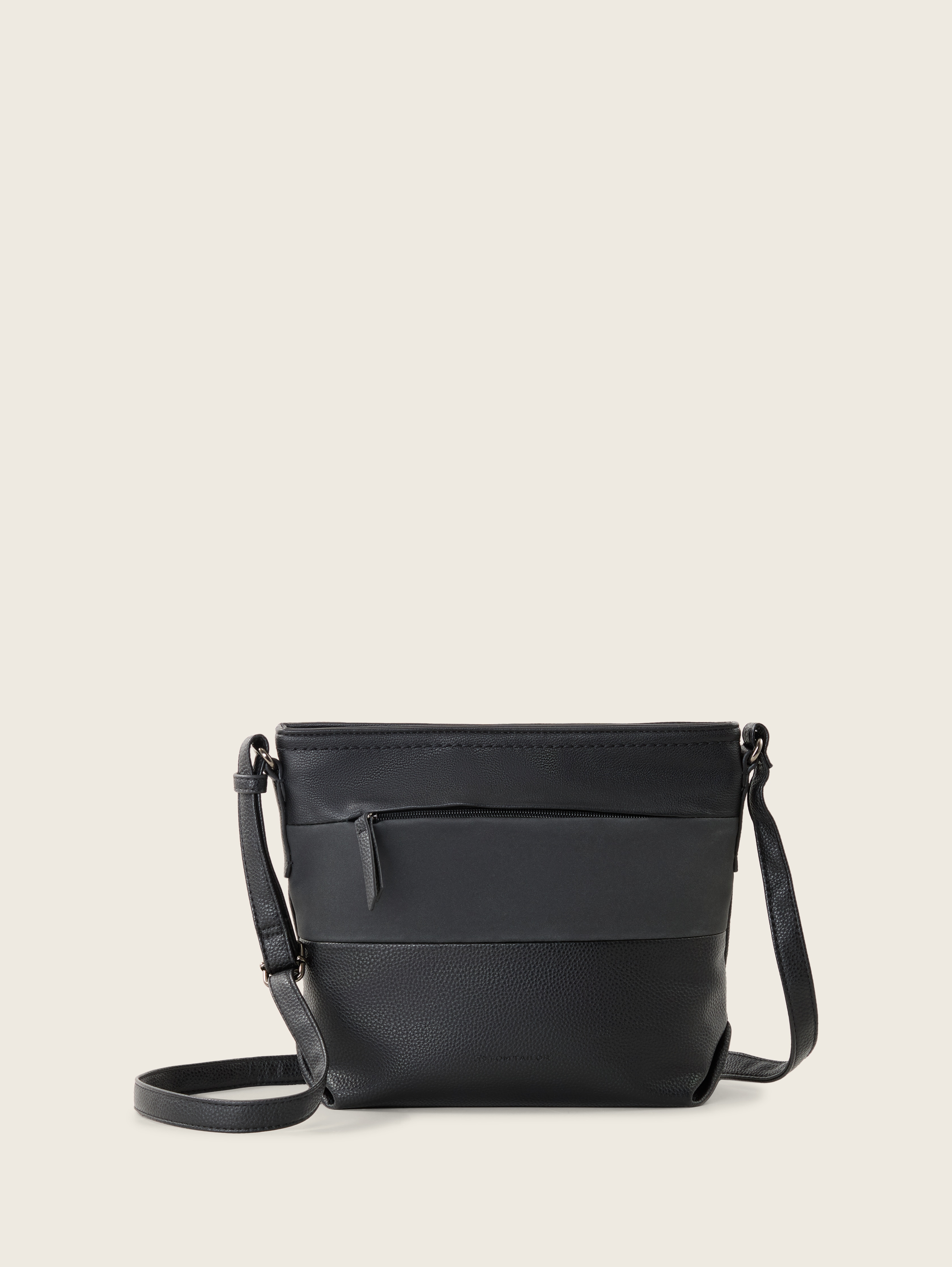 TTNICOLINA M Umhängetasche mit Material-Mix von Women, mixed black