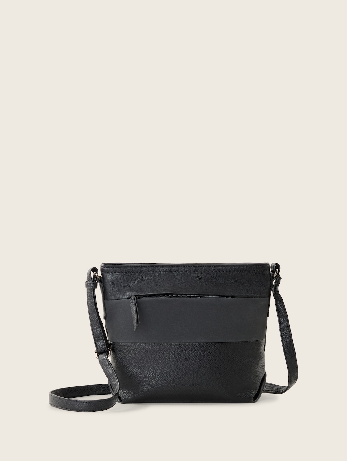 TTNICOLINA M shoulder bag with material mix - mixed black - Front product view