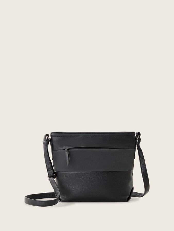 TTNICOLINA M shoulder bag with material mix by Women, mixed black
