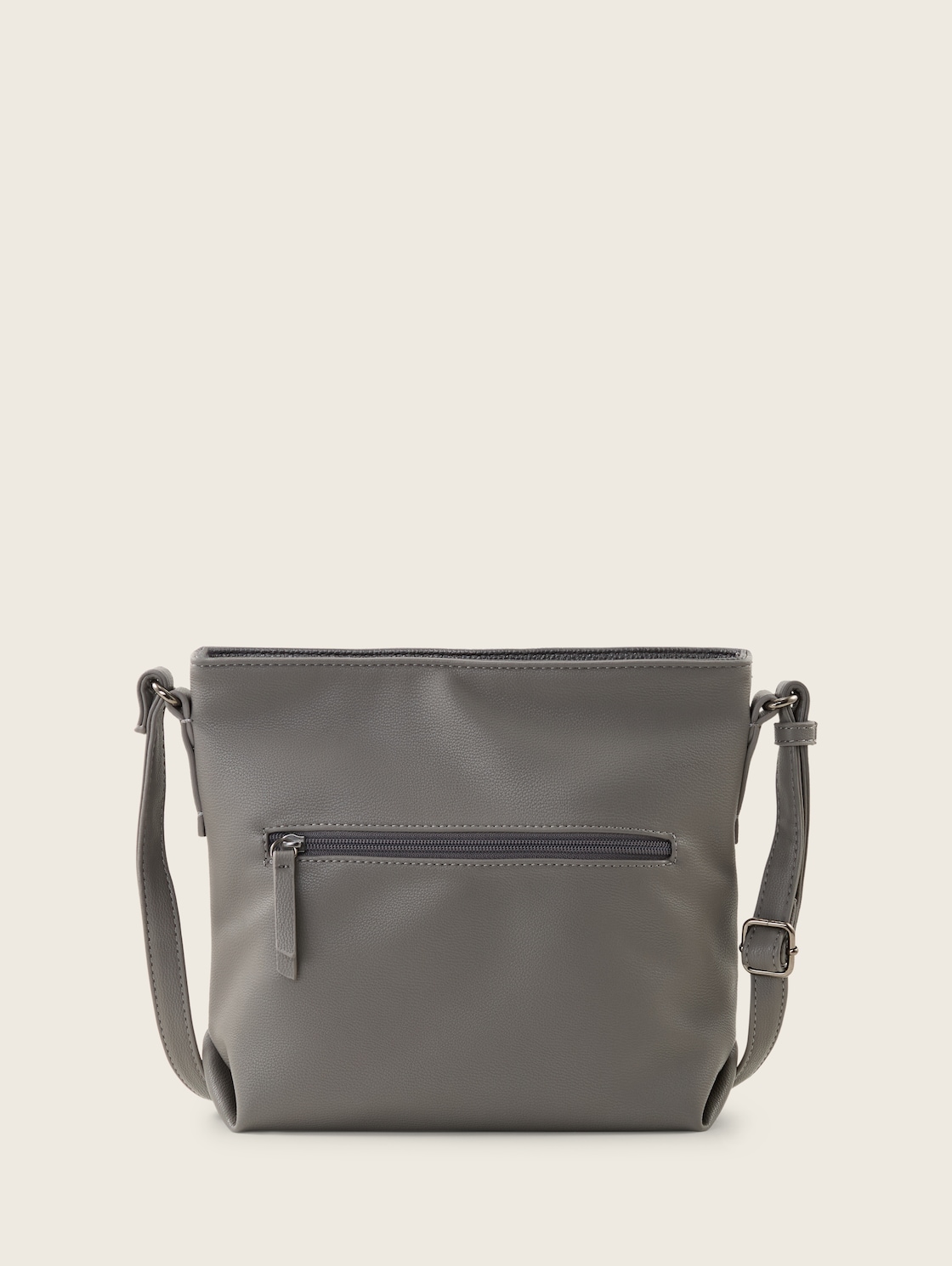 TTNICOLINA M shoulder bag with material mix - mixed grey - Product rear view