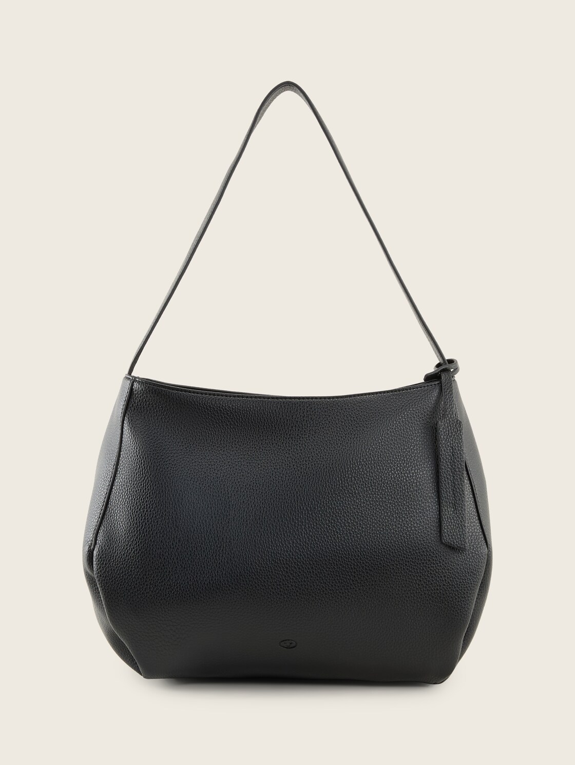 TTBERIT M Beuteltasche mit Logo-Anhänger - schwarz / black - Vorder-Produkt-Ansicht