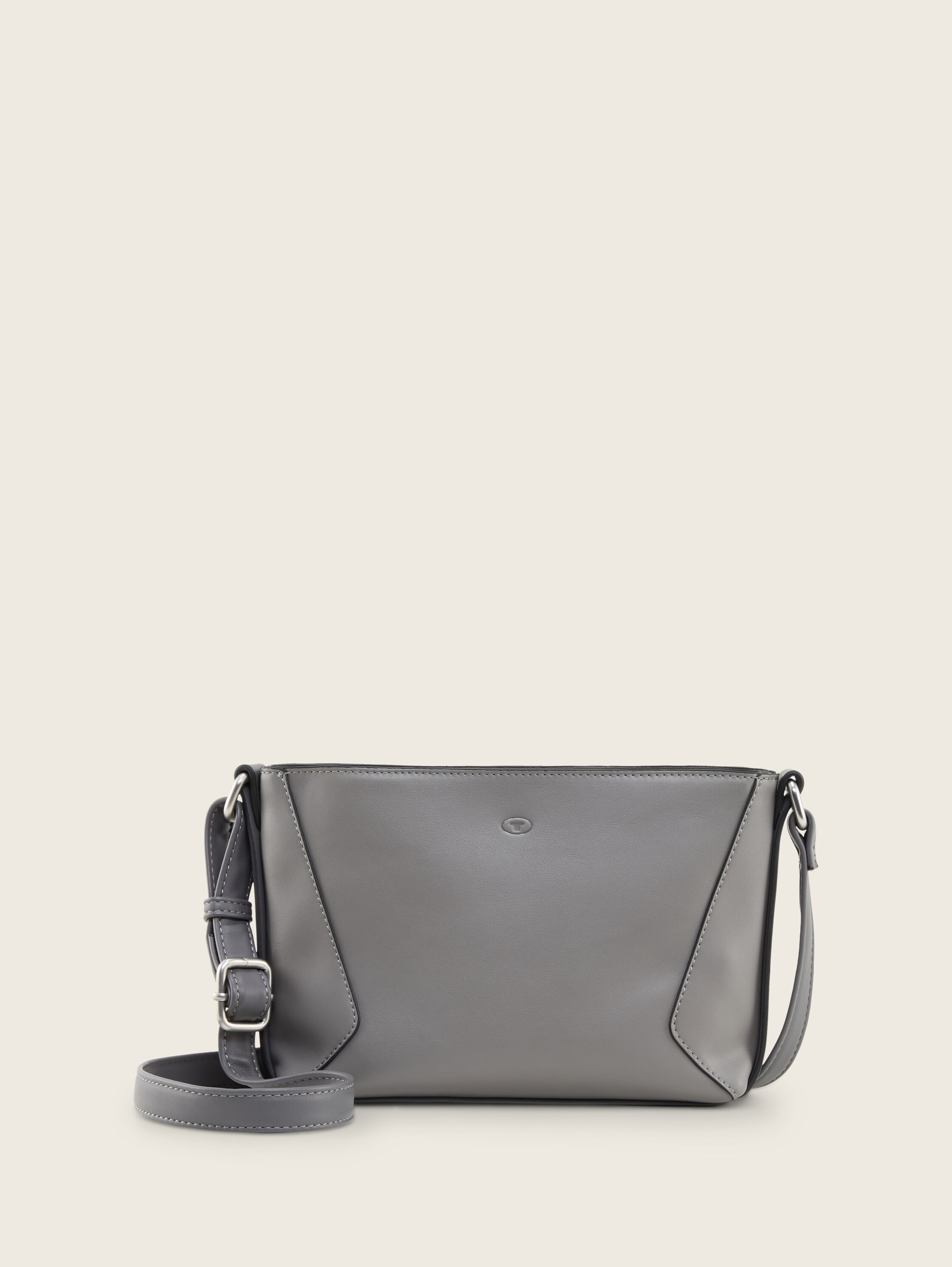 TTMANOLA S Umhängetasche mit Logo-Prägung - grey - 