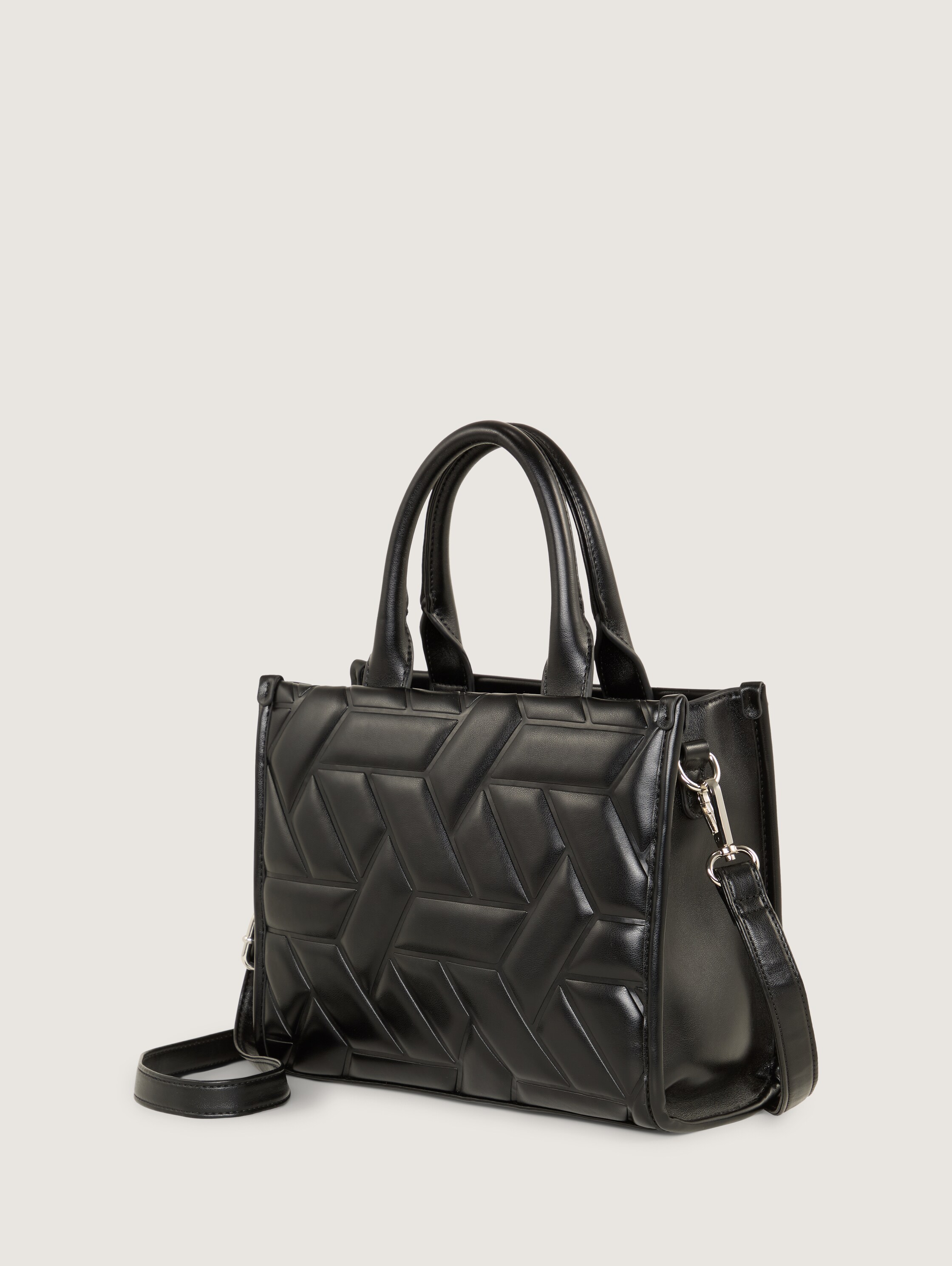 TTAMELA S Shopper mit Stepp-Details - schwarz_black - 