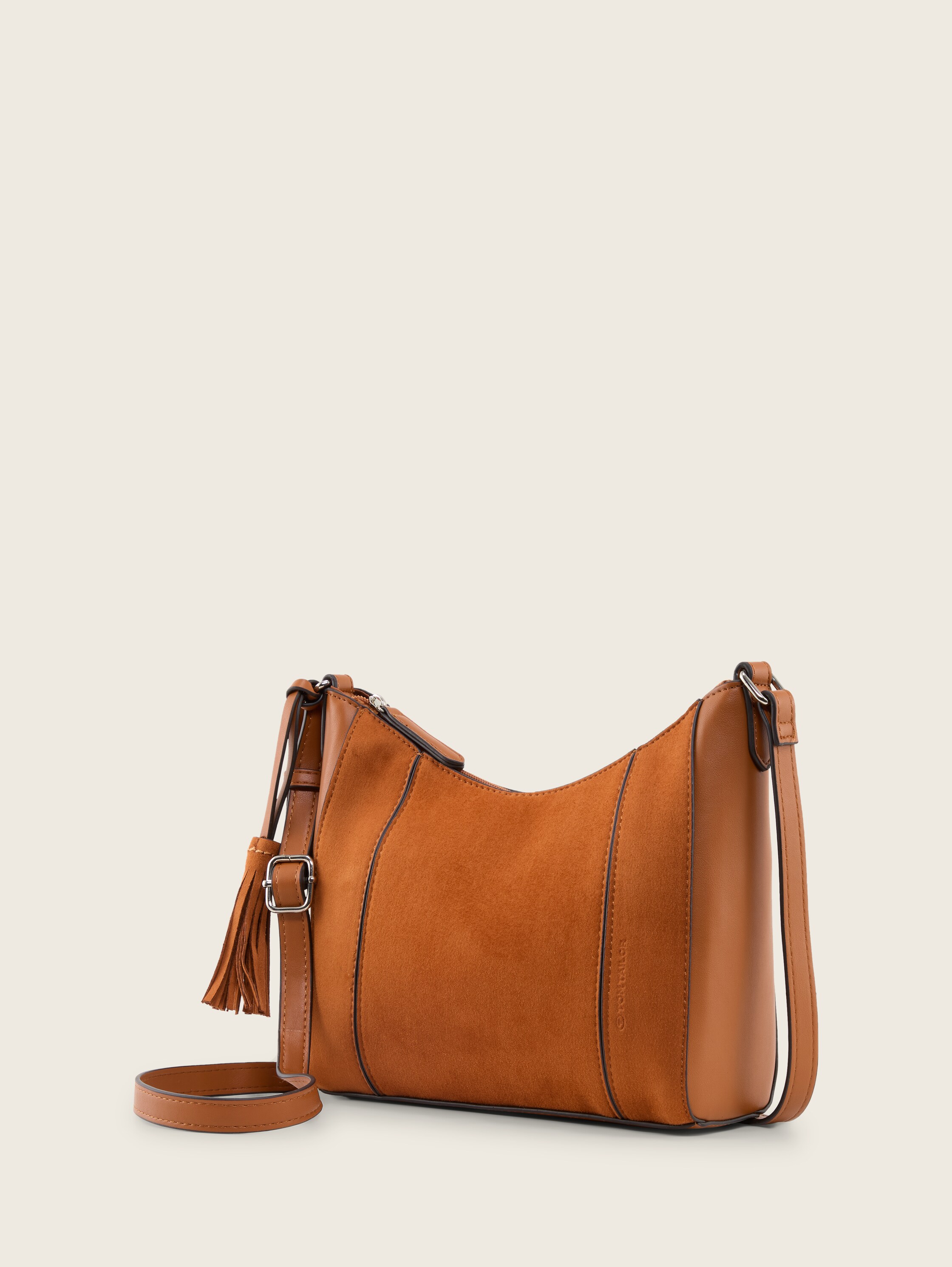 TTPIRA M Beuteltasche mit Velourlederimitat - 5