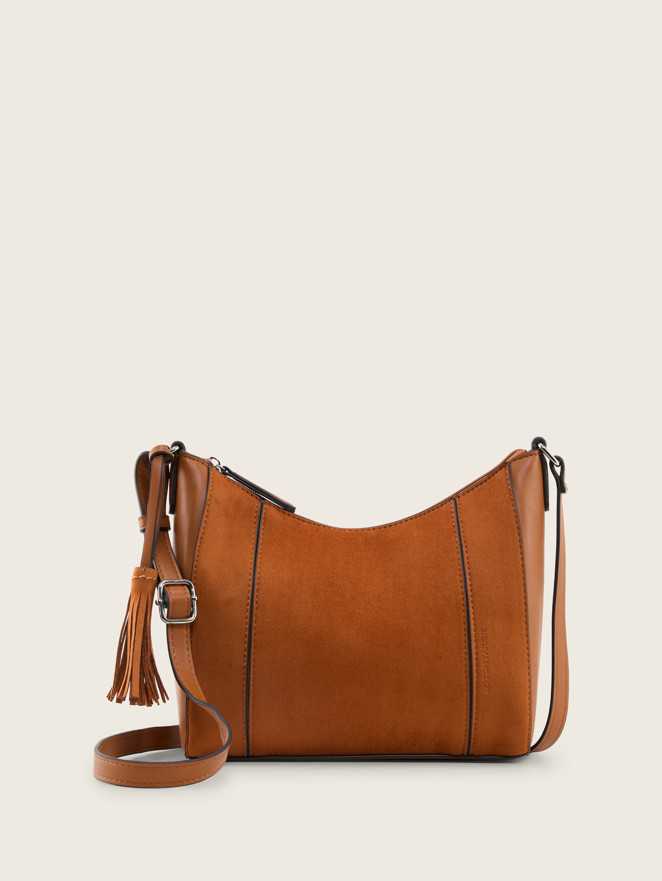TTPIRA M Beuteltasche mit Velourlederimitat - 2