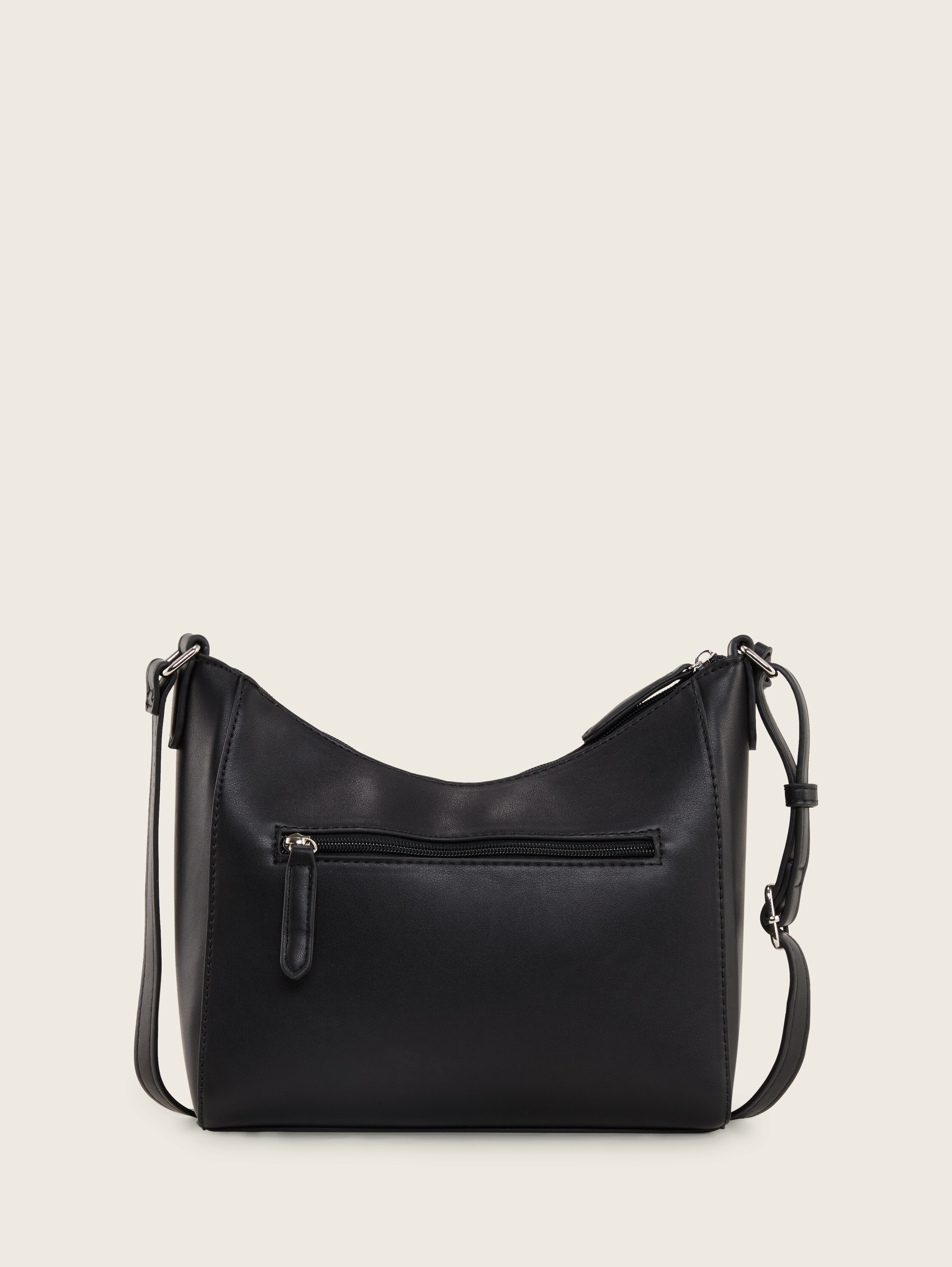 TTPIRA M Beuteltasche mit Velourlederimitat - schwarz_black - 