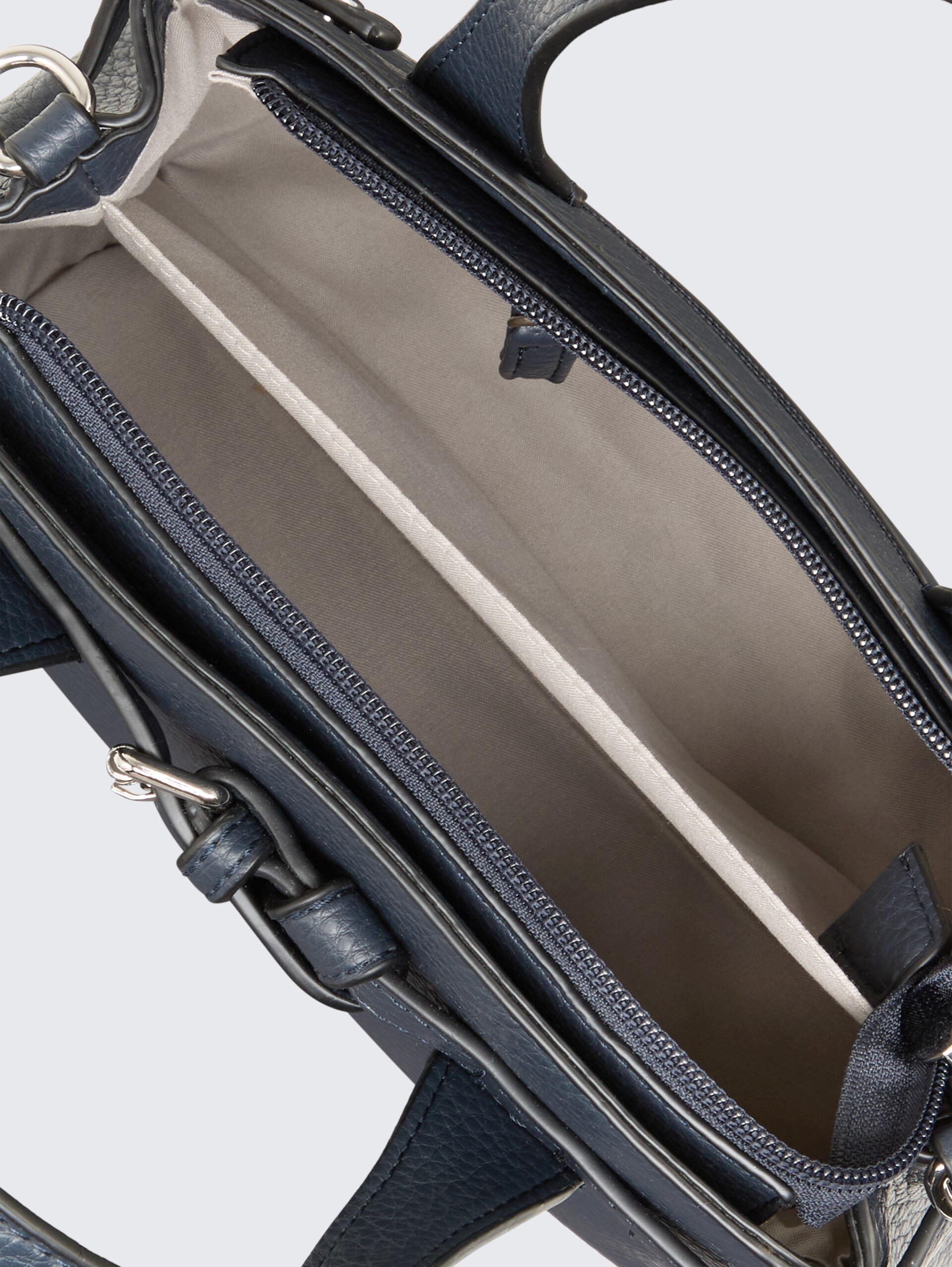 TTMAURINE Umhängetasche mit Gürtelelement - dark blue - seitliche Produkt-Ansicht 