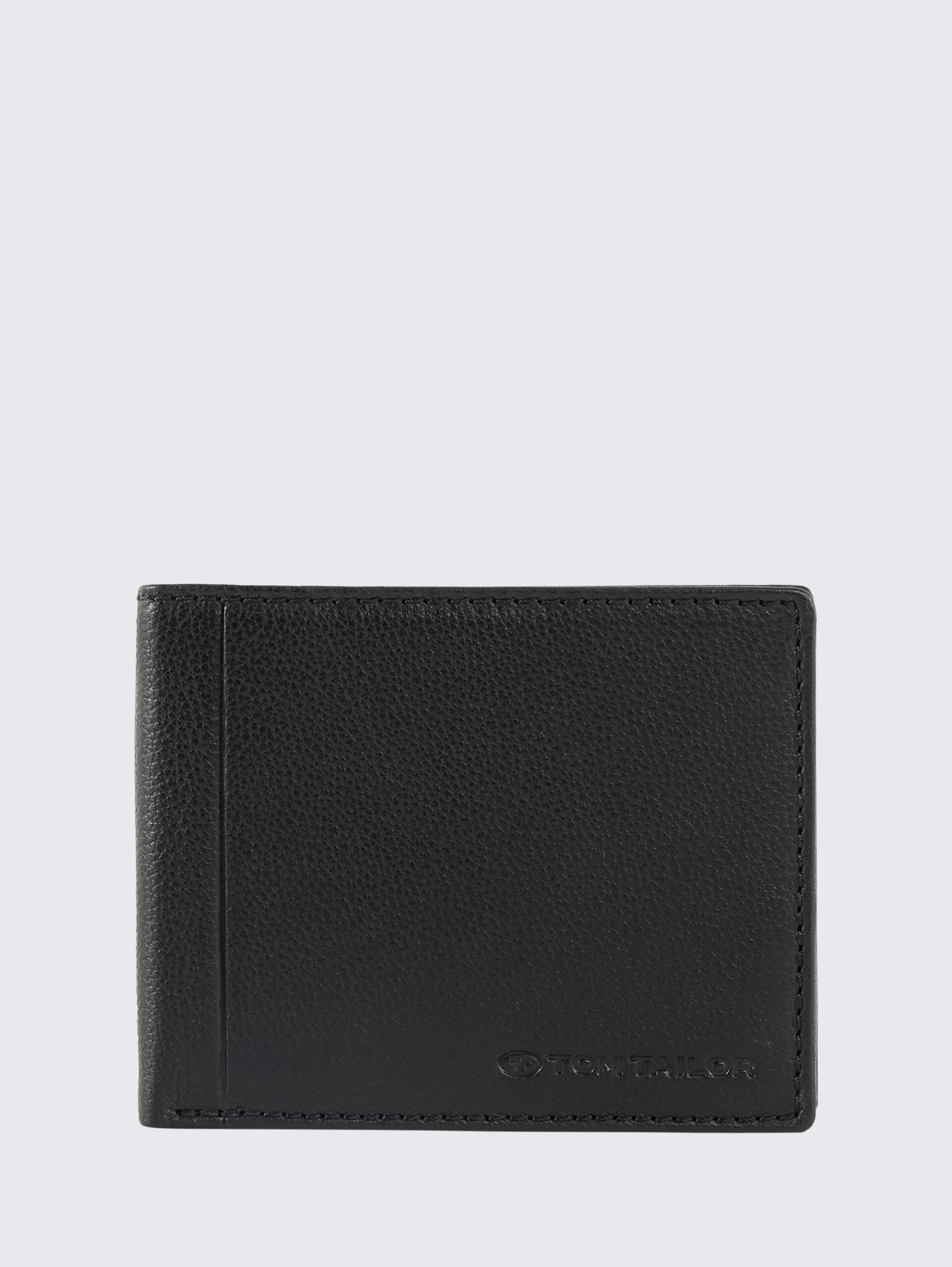 TTBELA Brieftasche aus Leder - schwarz / black - Vorder-Produkt-Ansicht