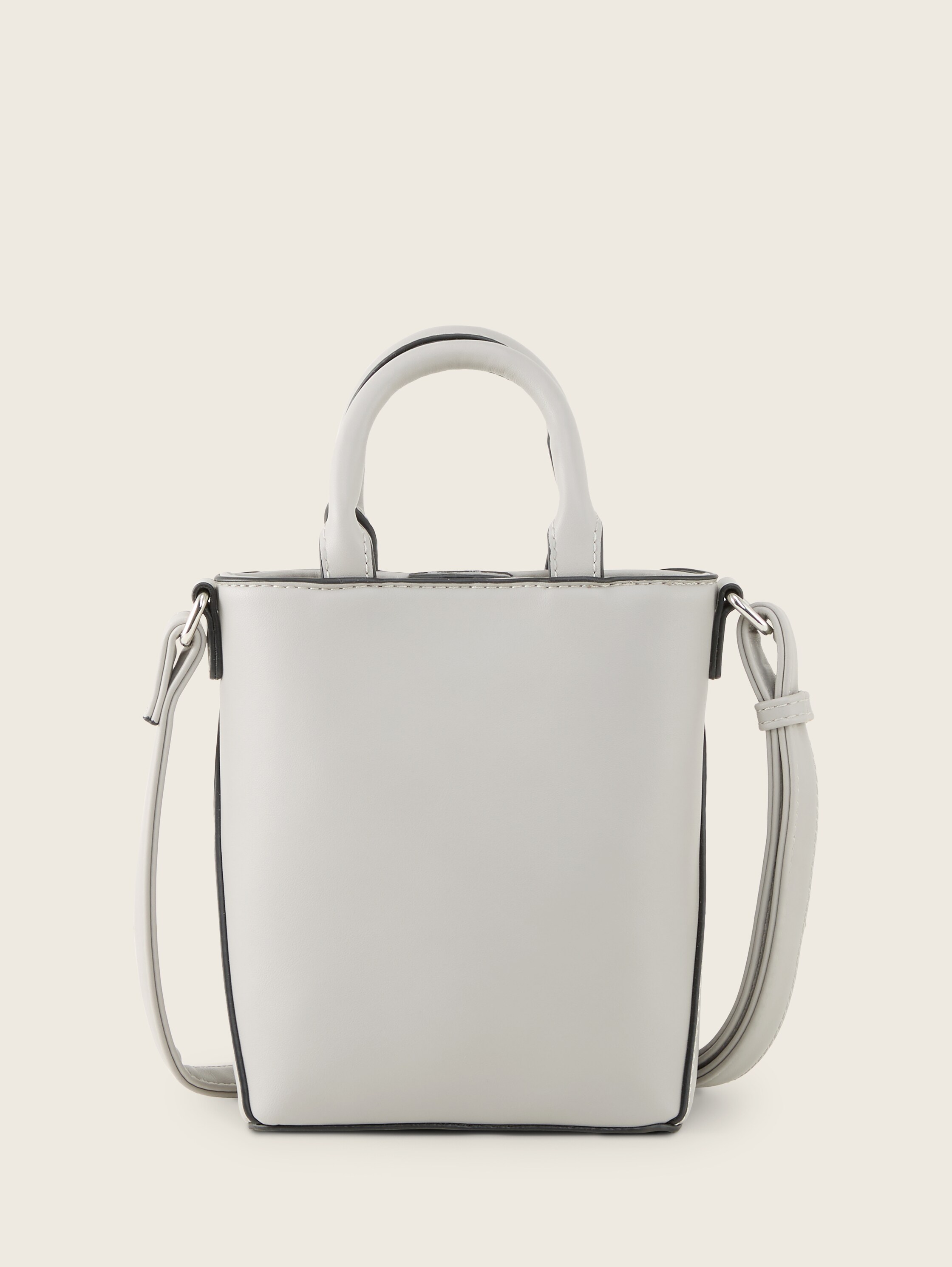 TTHEIDY S Umhängetasche mit Logo-Prägung - light_grey - 