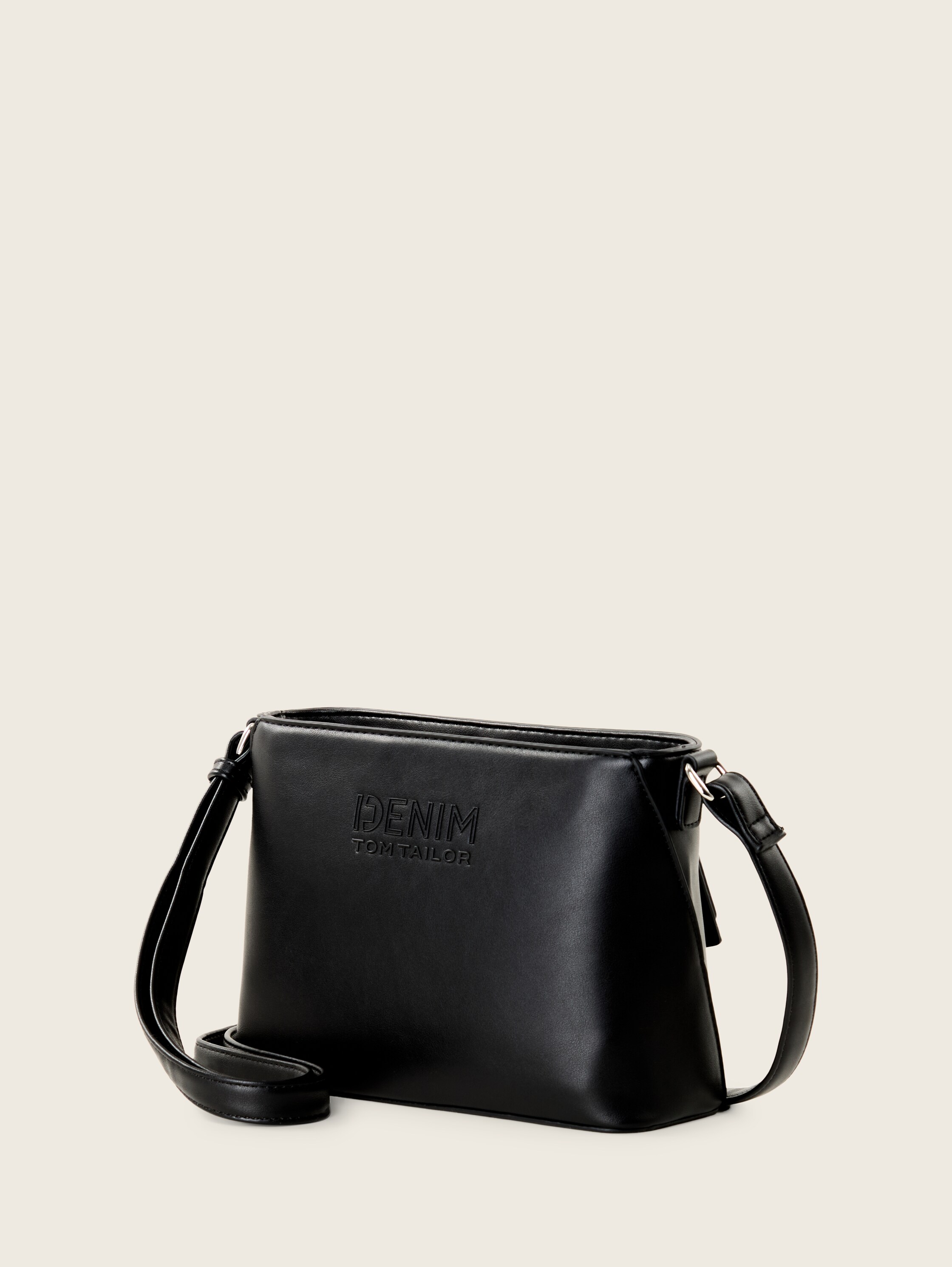 TTHEIDY S Umhängetasche mit Logo-Prägung - schwarz_black - 