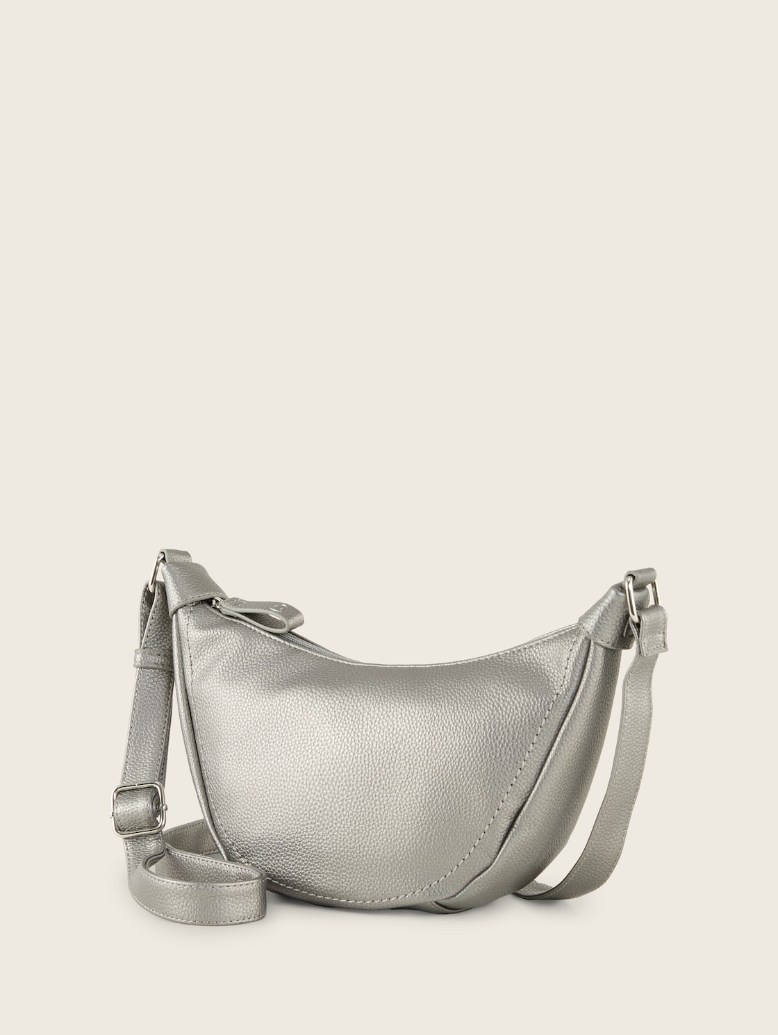 TTLIRIEL M Umhängetasche - silber / silver - seitliche Produkt-Ansicht 