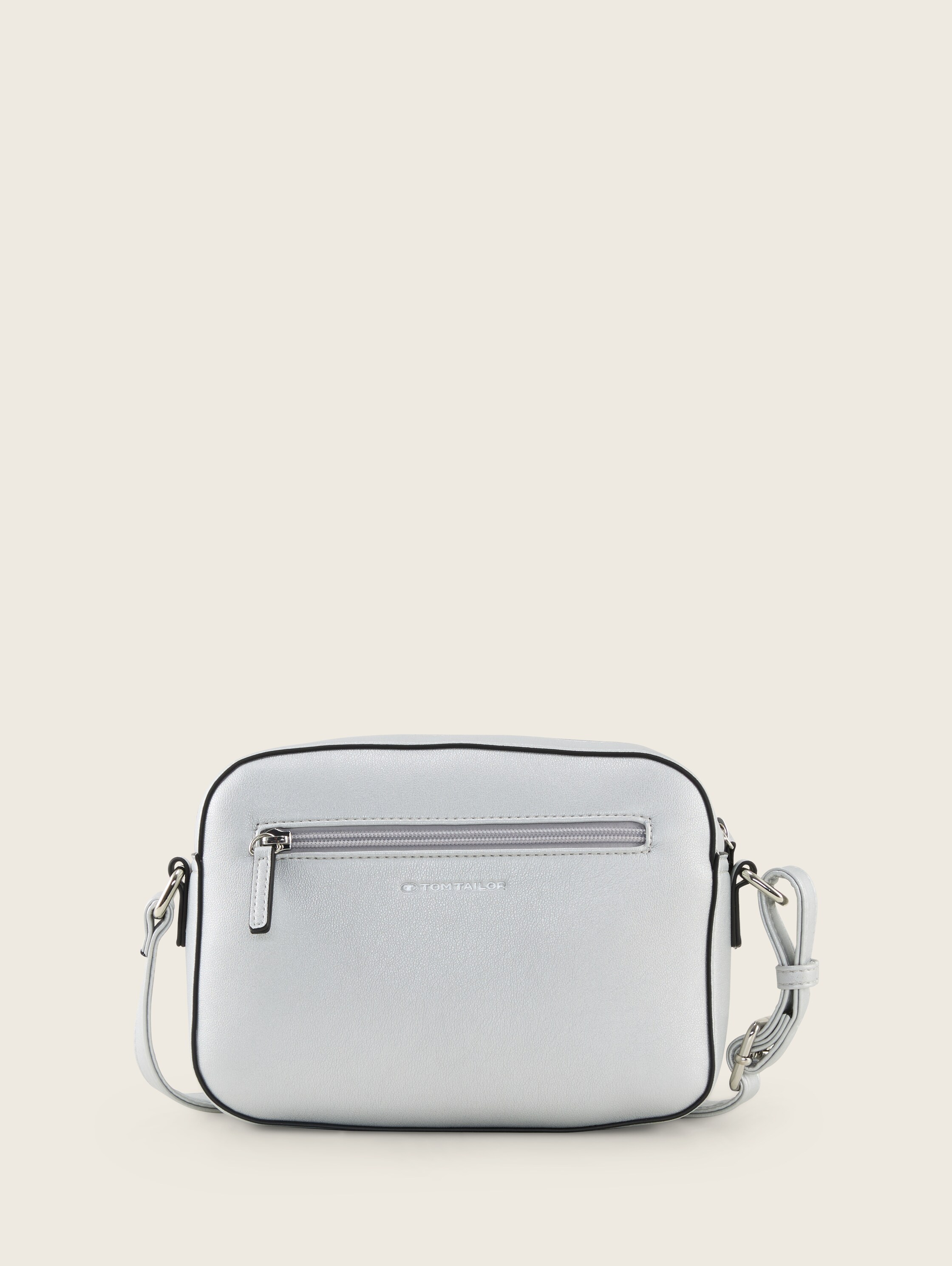 TTAMELA Umhängetasche mit Stepp-Details - silber_silver - 