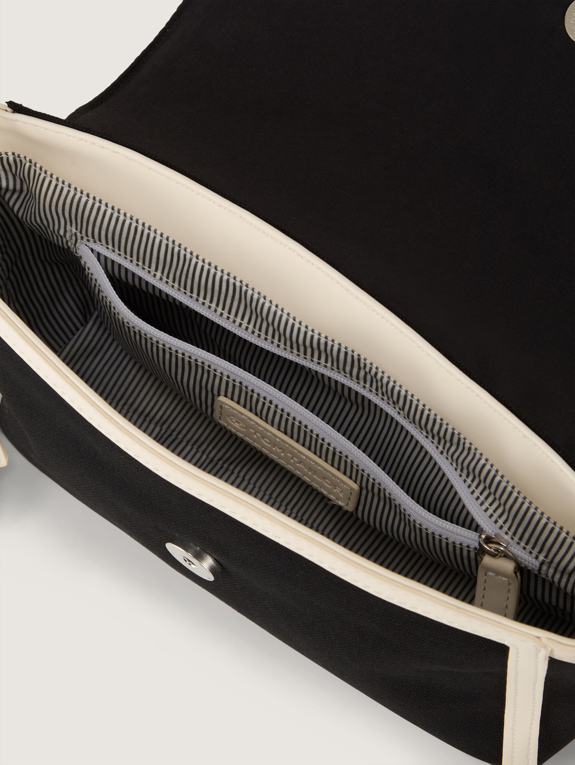 TTSUZI M Schultertasche mit kontrastierenden Kantendetails - schwarz_black - 